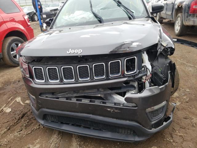 Photo 7 from auction – 2018 JEEP COMPASS SP with VIN 3C4NJCABXJT500403