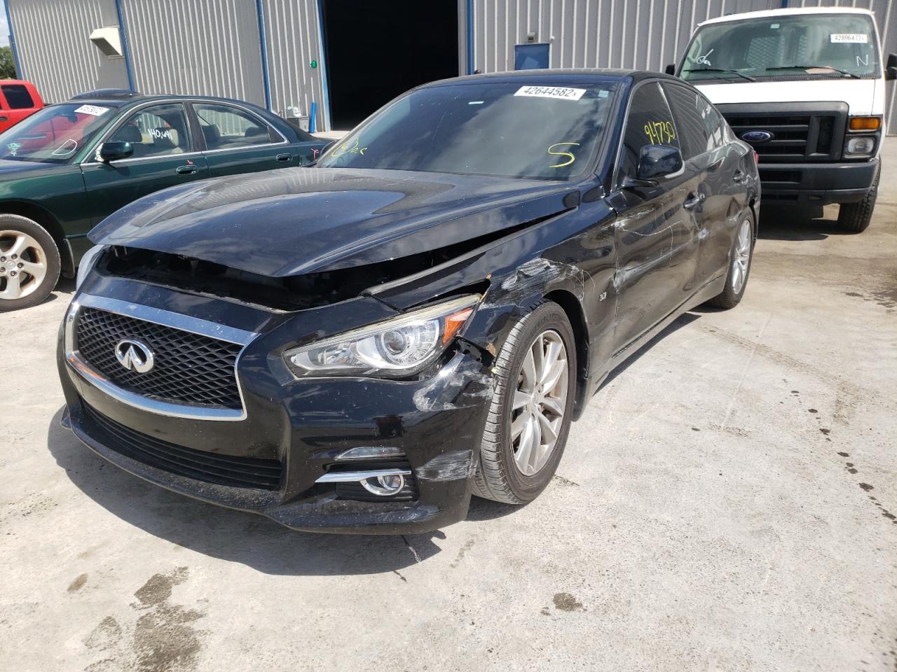 Photo 2 from auction – 2015 INFINITI Q50 BASE with VIN JN1BV7AP9FM333591