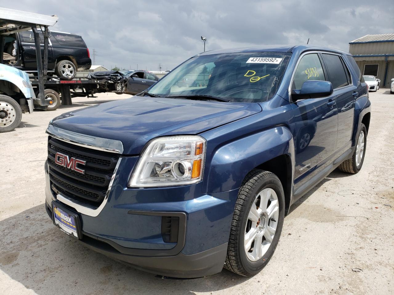 Photo 2 from auction – 2017 GMC TERRAIN SL with VIN 2GKALMEK5H6108523
