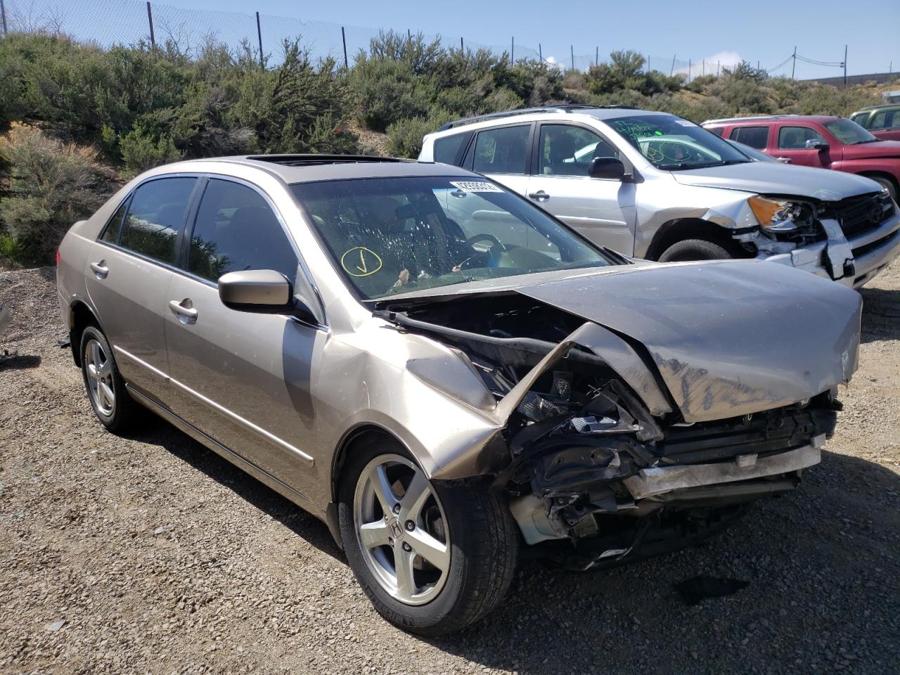 HONDA ACCORD EX 2003 with VIN JHMCM56683C014577 - Photo from auction