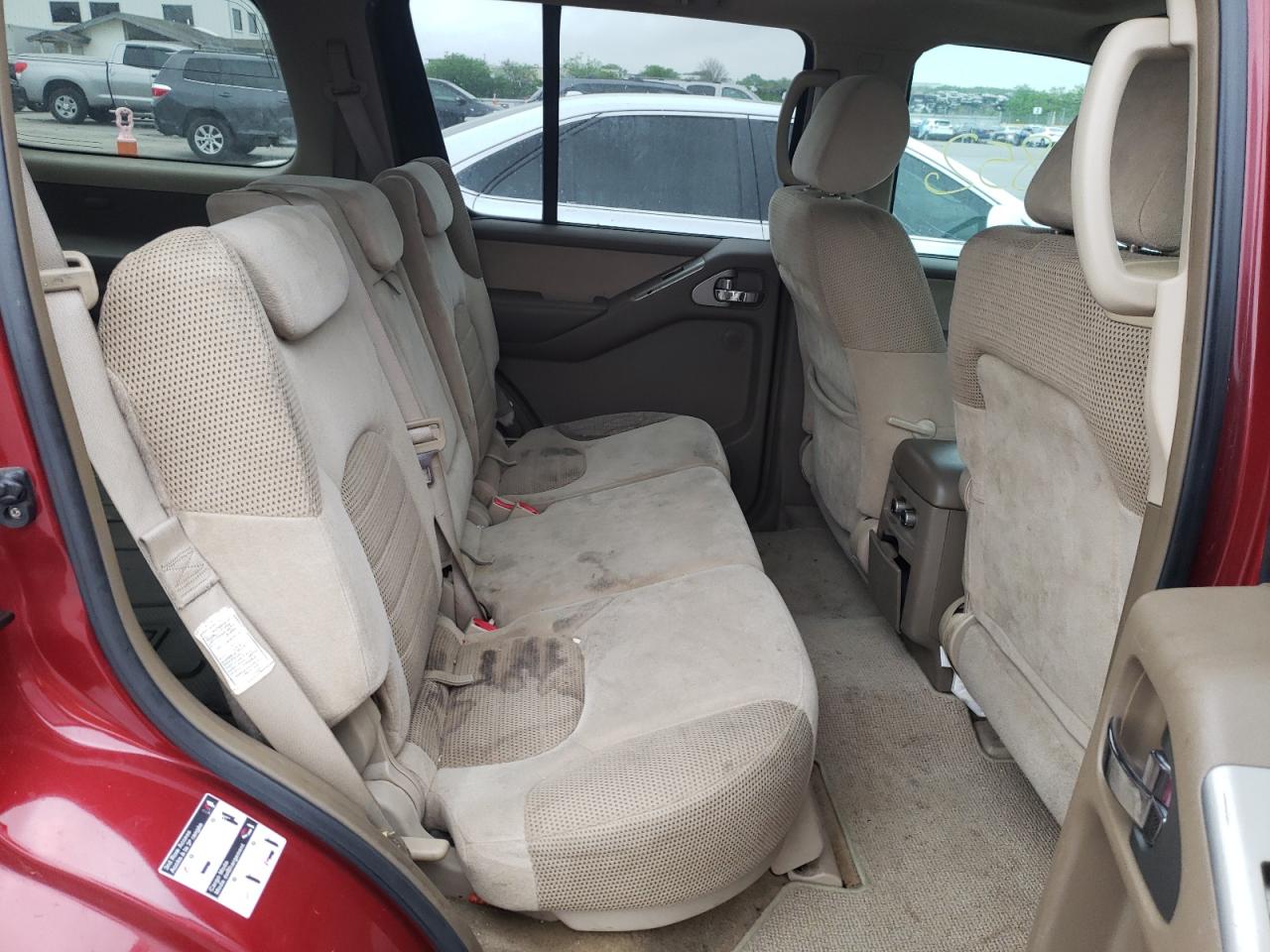 Photo 6 from auction – 2006 NISSAN PATHFINDER with VIN 5N1AR18U96C607105