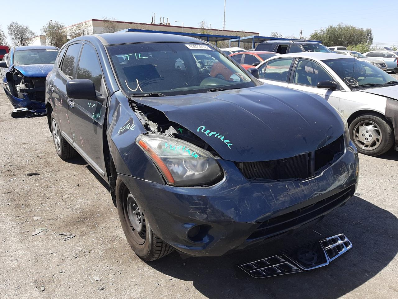 NISSAN ROGUE SELE 2014 with VIN JN8AS5MT2EW606683 - Photo from auction