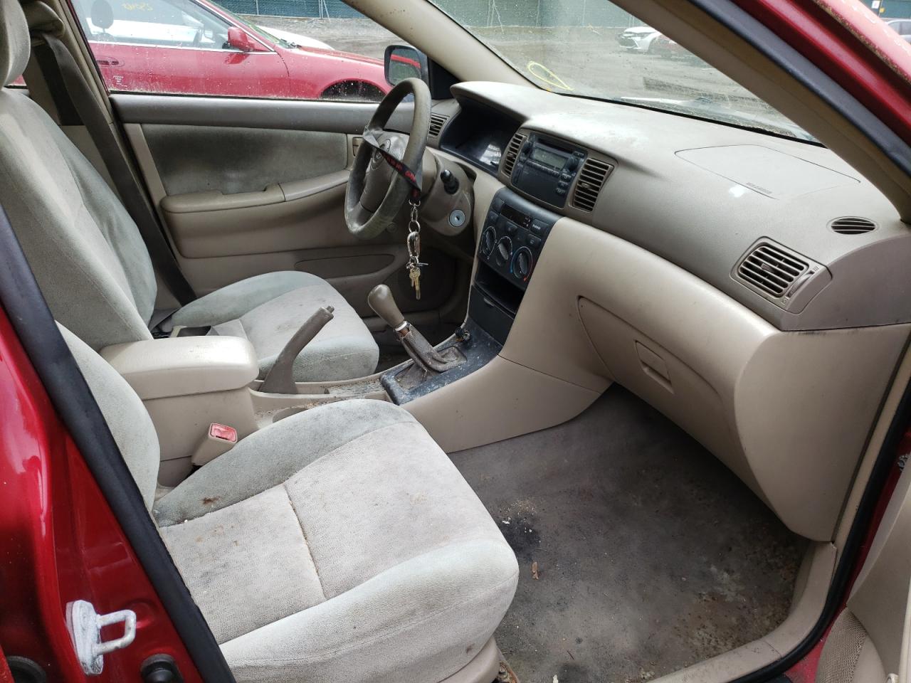 Photo 5 from auction – 2004 TOYOTA COROLLA CE with VIN 1NXBR32E84Z268863
