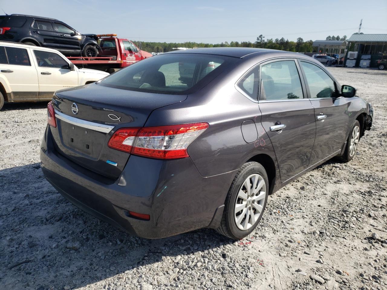 Photo 4 from auction – 2014 NISSAN SENTRA S with VIN 3N1AB7AP1EY341801