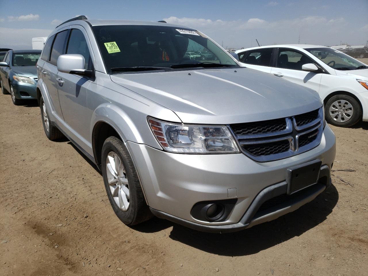DODGE JOURNEY SX 2014 with VIN 3C4PDCBG0ET142759 - Photo from auction