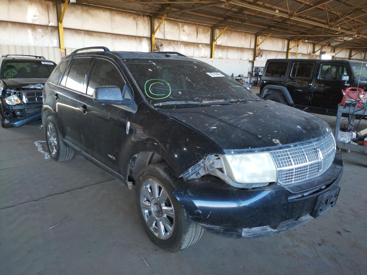 LINCOLN MKX 2008 with VIN 2LMDU68C38BJ00336 - Photo from auction