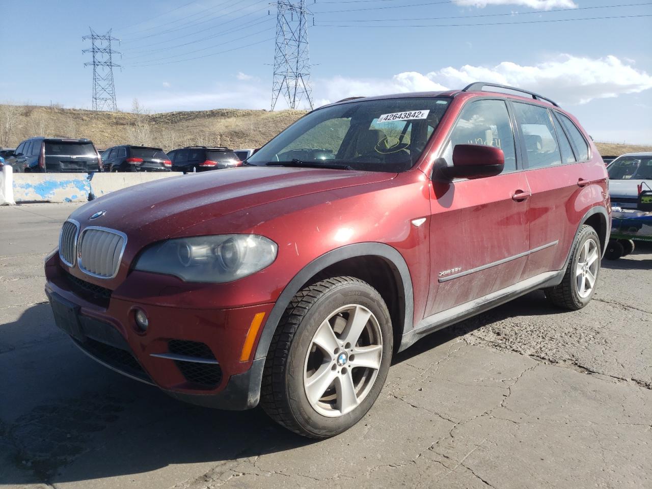 Photo 2 from auction – 2011 BMW X5 XDRIVE3 with VIN 5UXZW0C55BL659110