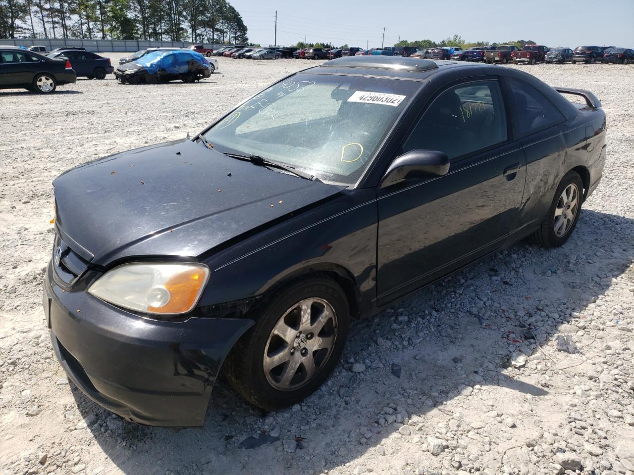 Photo 2 from auction – 2003 HONDA CIVIC EX with VIN 1HGEM22993L044052