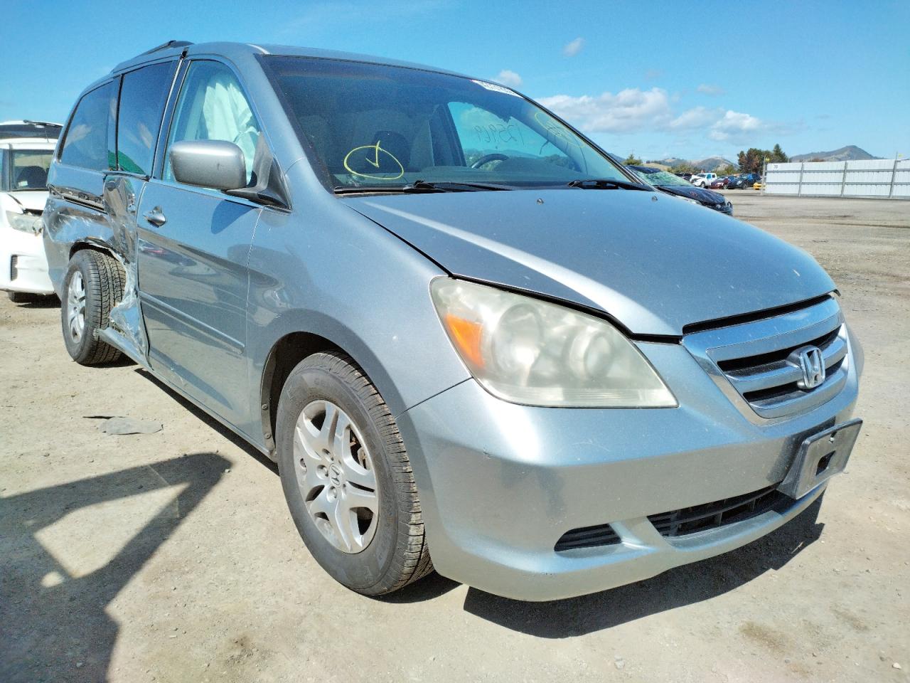 Photo 9 from auction – 2007 HONDA ODYSSEY EX with VIN 5FNRL38617B140367