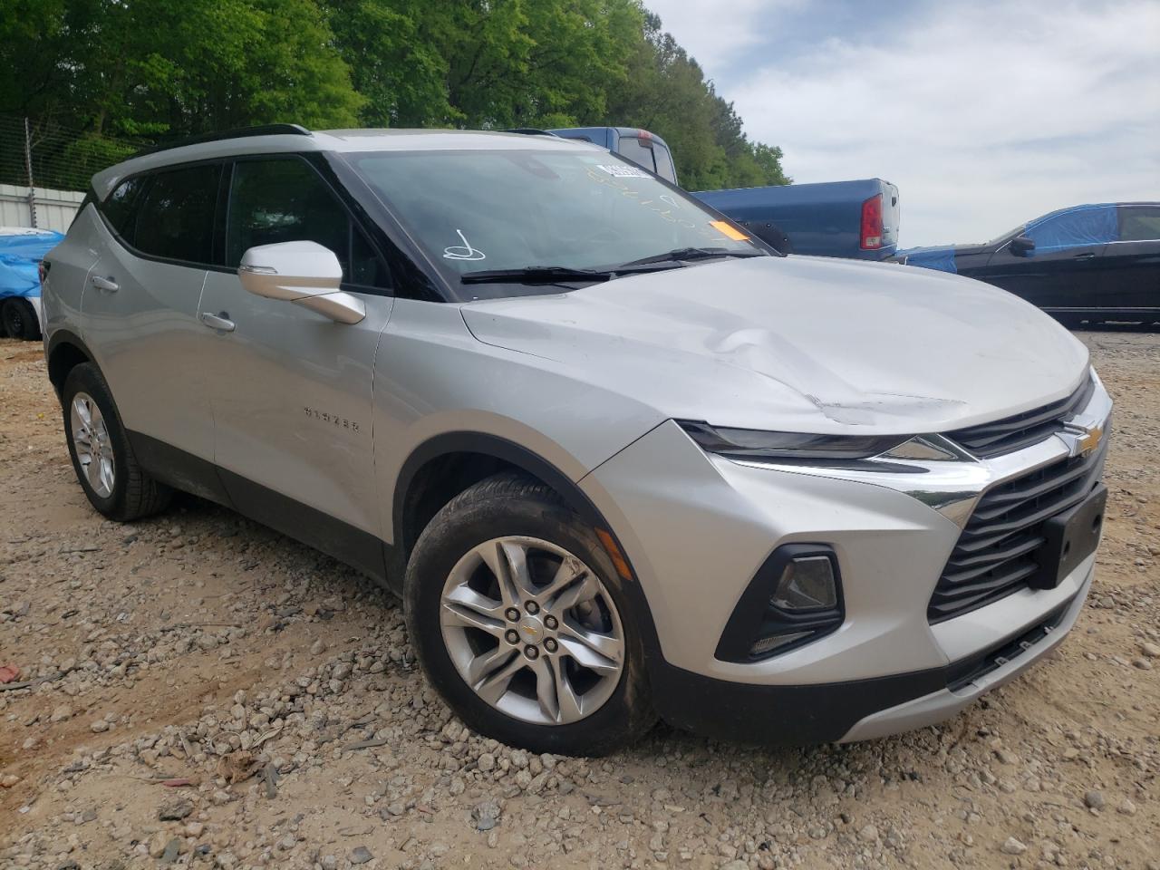 CHEVROLET BLAZER 3LT 2020 with VIN 3GNKBJRS8LS648798 - Photo from auction