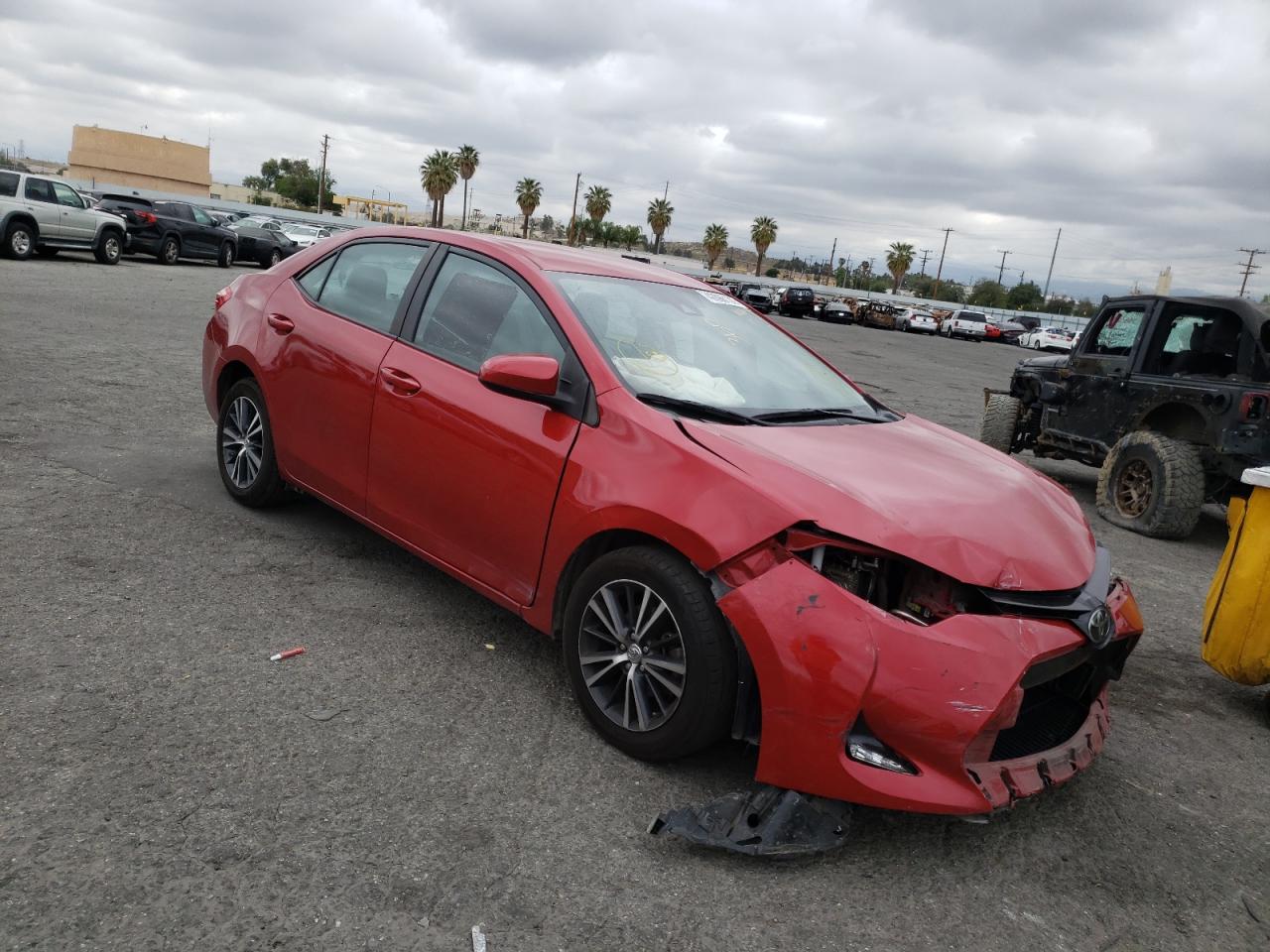 TOYOTA COROLLA L 2017 with VIN 2T1BURHE3HC769241 - Photo from auction