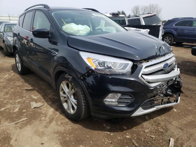 FORD ESCAPE SEL 2018 with VIN 1FMCU9HD8JUD49023 - Photo from auction