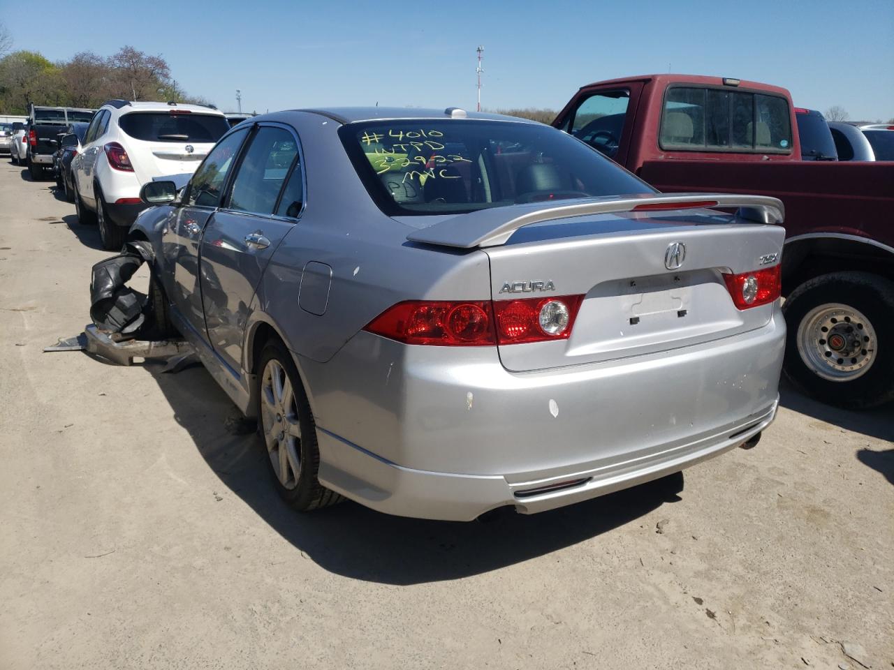 Photo 3 from auction – 2005 ACURA TSX with VIN JH4CL96845C003381