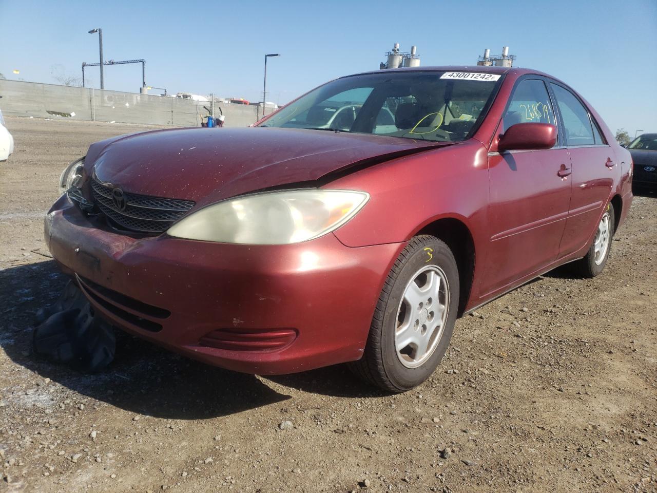 Photo 2 from auction – 2003 TOYOTA CAMRY LE with VIN 4T1BF32K43U036337