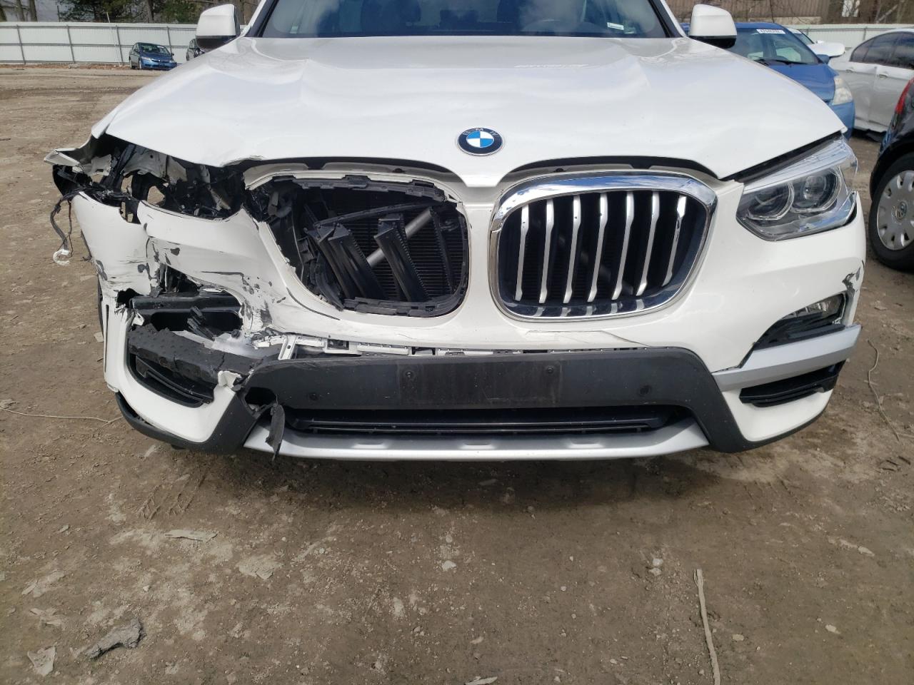 Photo 9 from auction – 2021 BMW X3 XDRIVE3 with VIN 5UXTY5C00M9E81143
