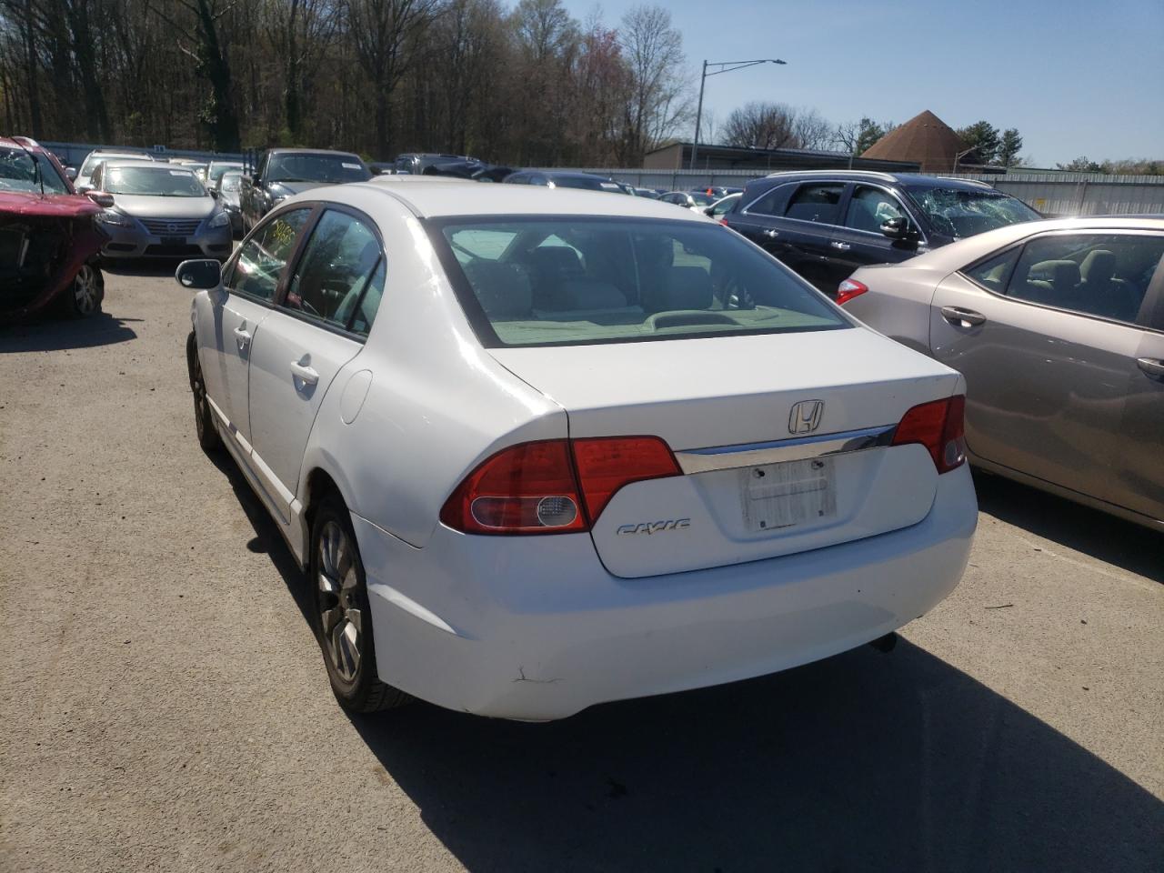 Photo 3 from auction – 2009 HONDA CIVIC EX with VIN 2HGFA16899H531914