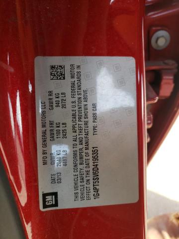 Photo 10 from auction – 2013 BUICK VERANO PRE with VIN 1G4PT5SV6D4195351