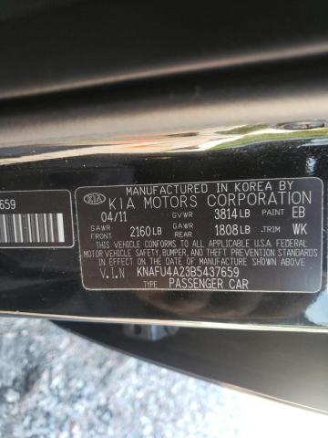 Photo 10 from auction – 2011 KIA FORTE EX with VIN KNAFU4A23B5437659