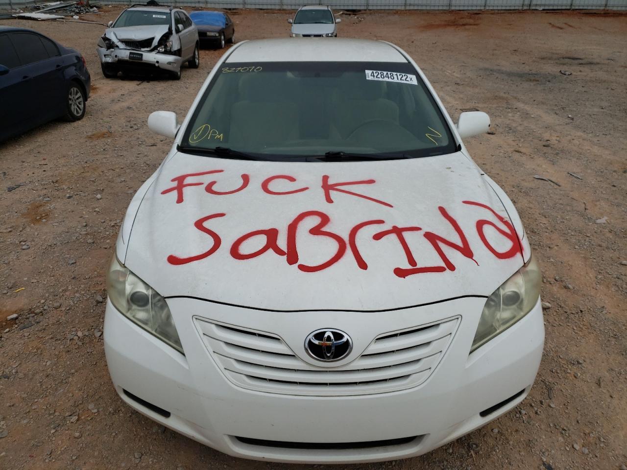Photo 9 from auction – 2009 TOYOTA CAMRY BASE with VIN 4T1BE46K79U827070