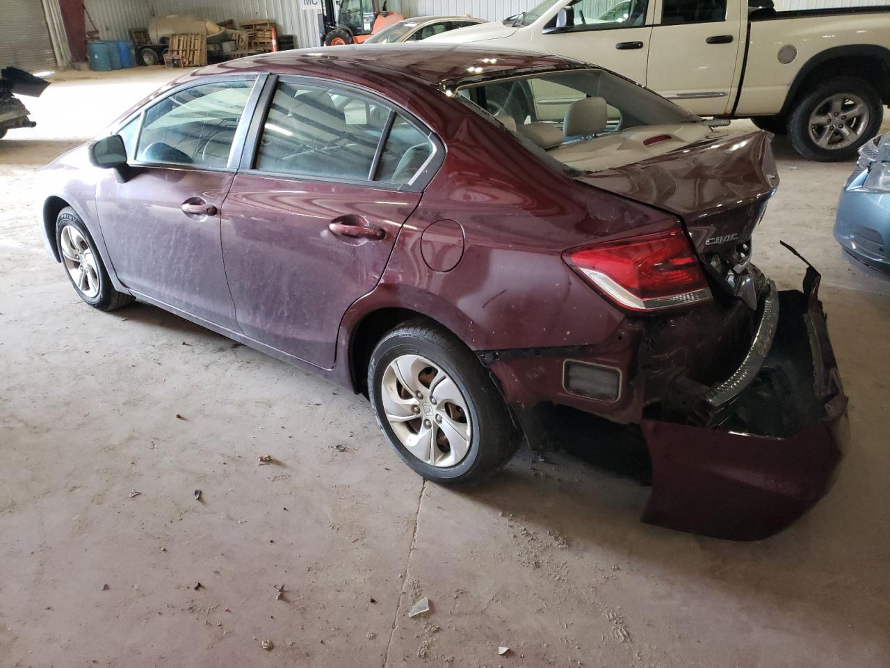 Photo 3 from auction – 2015 HONDA CIVIC LX with VIN 19XFB2F59FE078490
