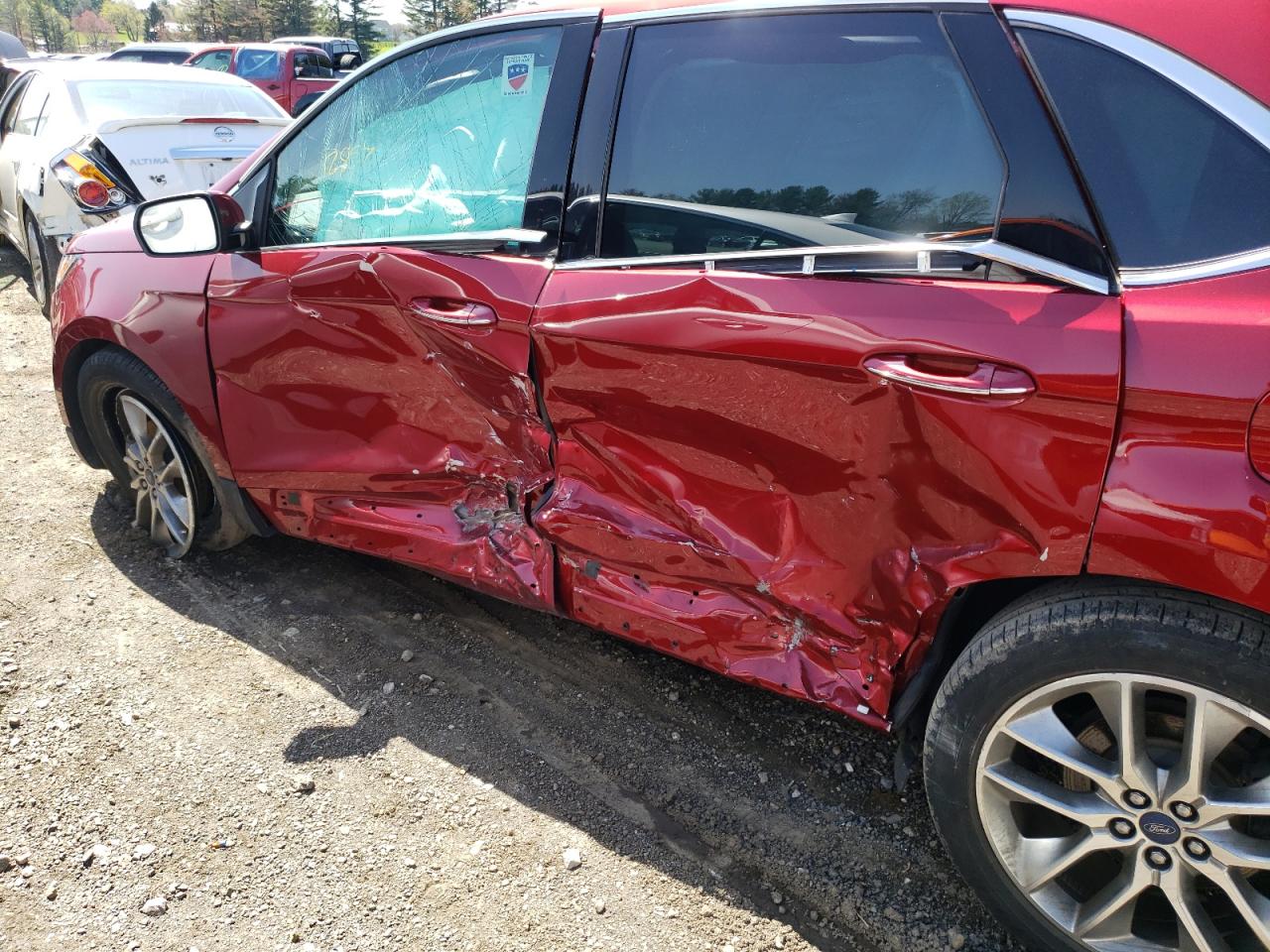 Photo 9 from auction – 2017 FORD EDGE TITAN with VIN 2FMPK4K92HBB25664