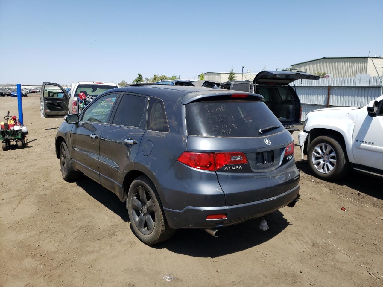 Photo 3 from auction – 2007 ACURA RDX TECHNO with VIN 5J8TB18547A016205