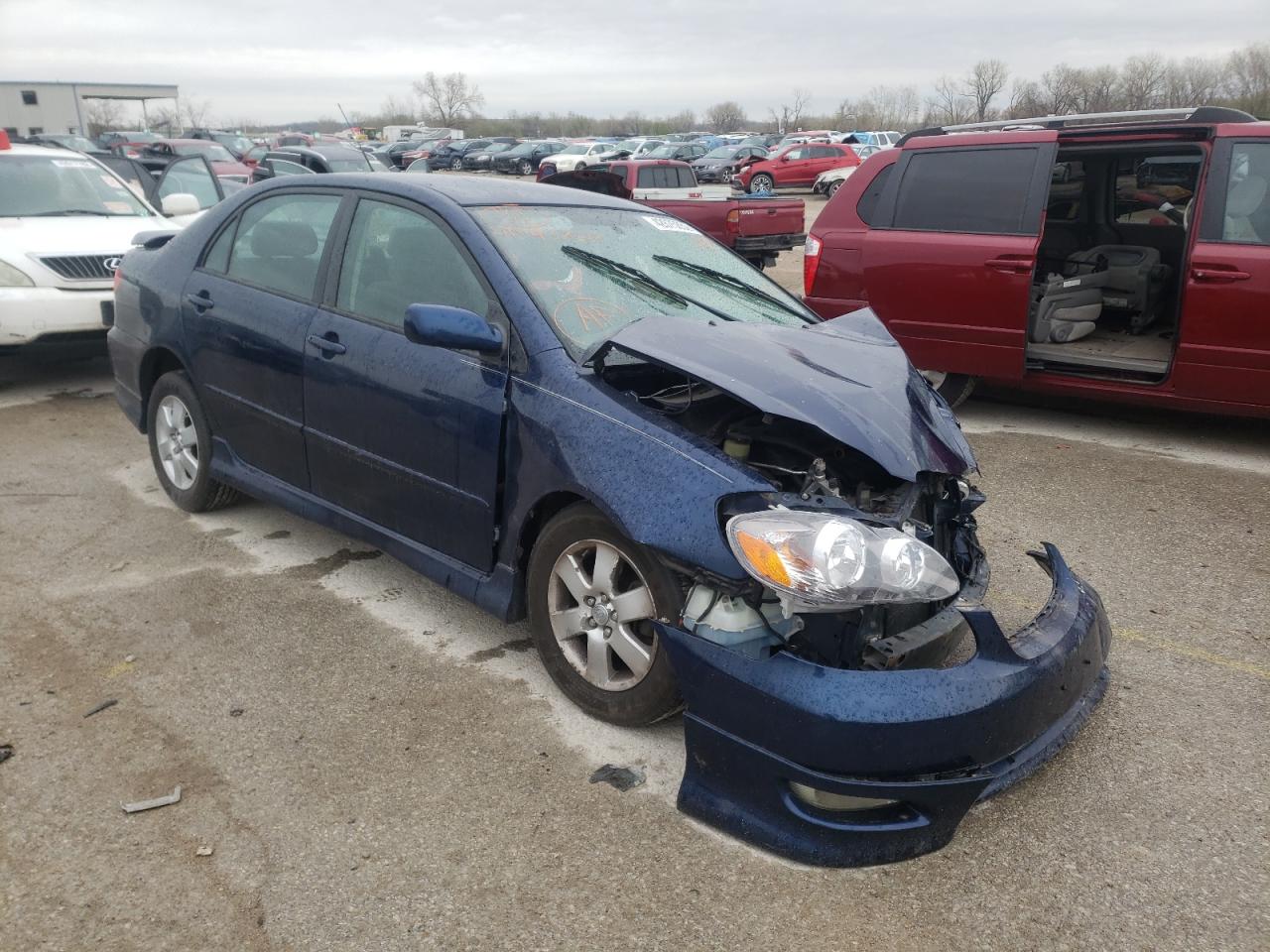 Photo 1 from auction – 2008 TOYOTA COROLLA CE with VIN 1NXBR32E38Z937028