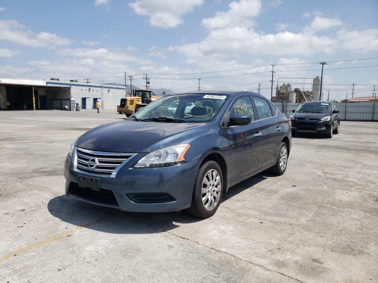Photo 2 from auction – 2014 NISSAN SENTRA S with VIN 1N4AB7AP7EN854096