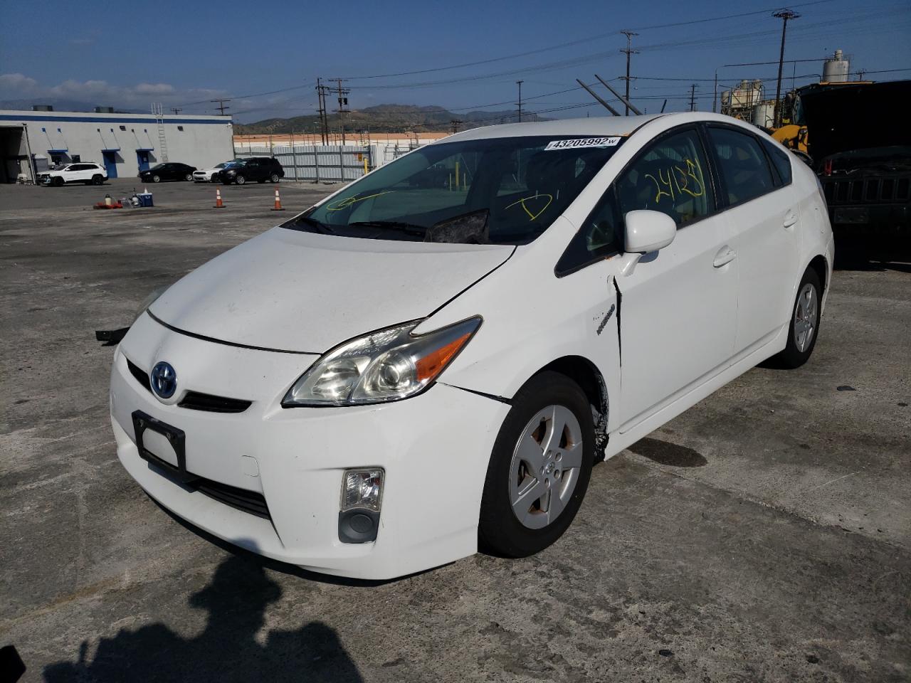 Photo 2 from auction – 2010 TOYOTA PRIUS with VIN JTDKN3DU2A0199112