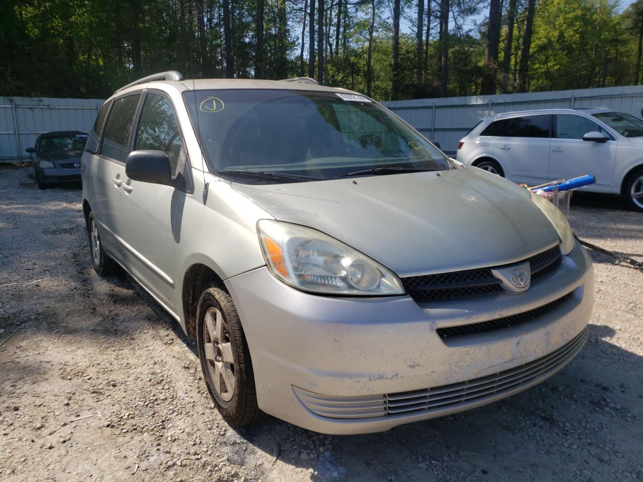 TOYOTA SIENNA CE 2004 with VIN 5TDZA23C44S001483 - Photo from auction