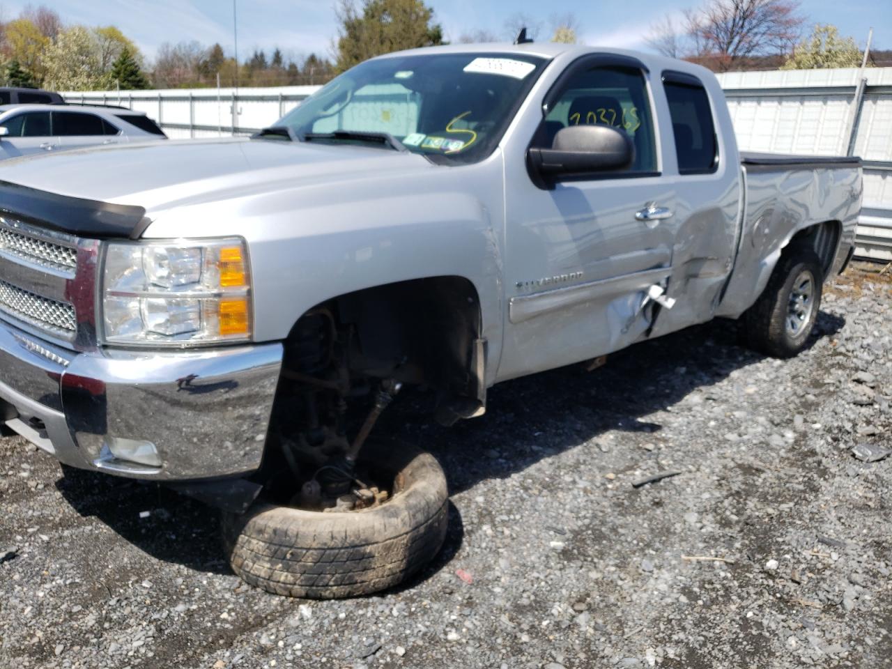 Photo 9 from auction – 2012 CHEVROLET SILVERADO with VIN 1GCRKSE72CZ140702