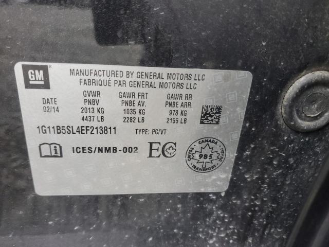 Photo 10 from auction – 2014 CHEVROLET MALIBU LS with VIN 1G11B5SL4EF213811