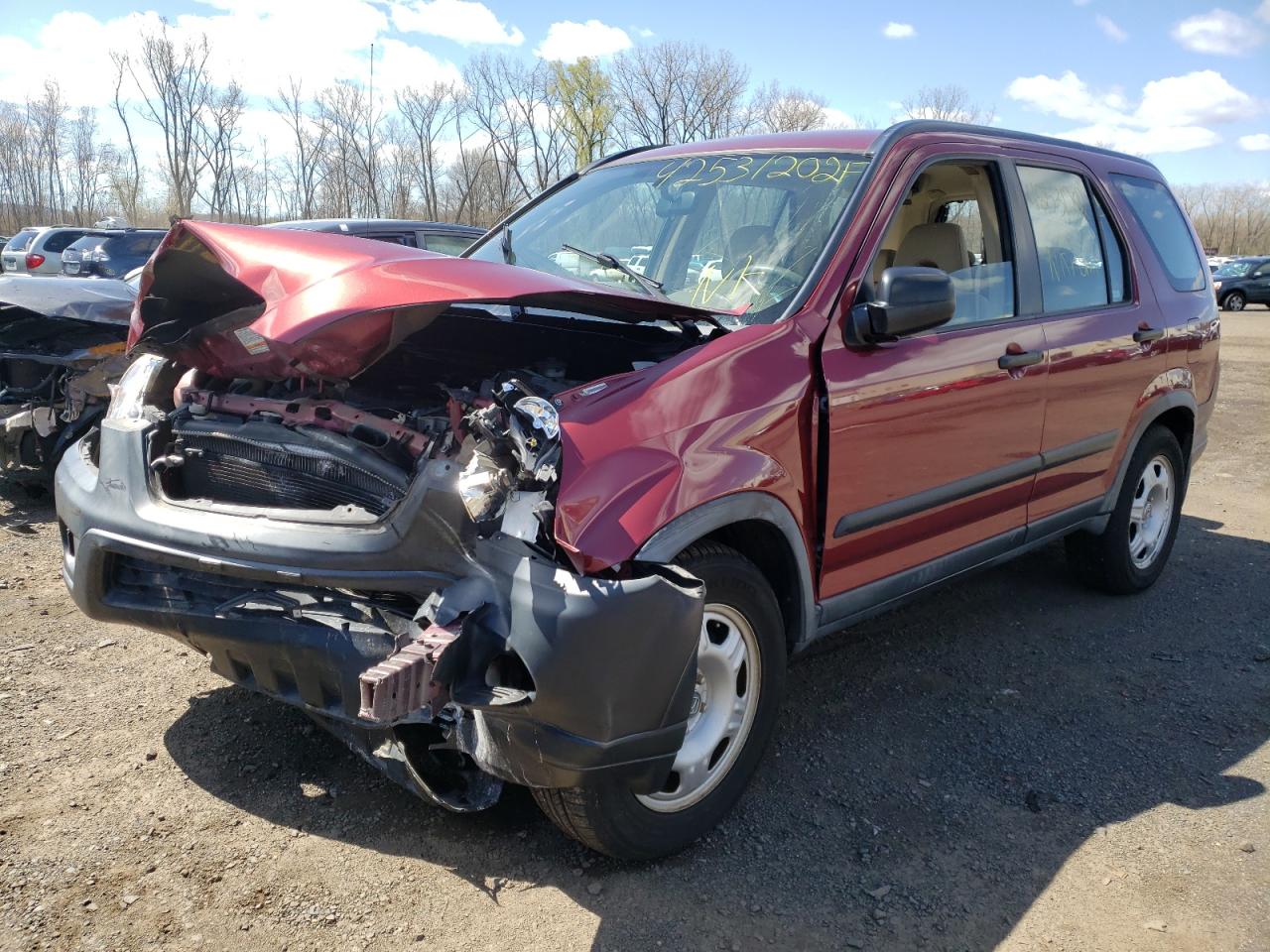 Photo 2 from auction – 2005 HONDA CR-V LX with VIN JHLRD78585C028593