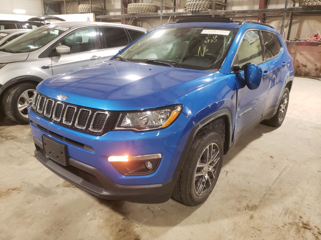 Photo 2 from auction – 2020 JEEP COMPASS LA with VIN 3C4NJDBB2LT258987