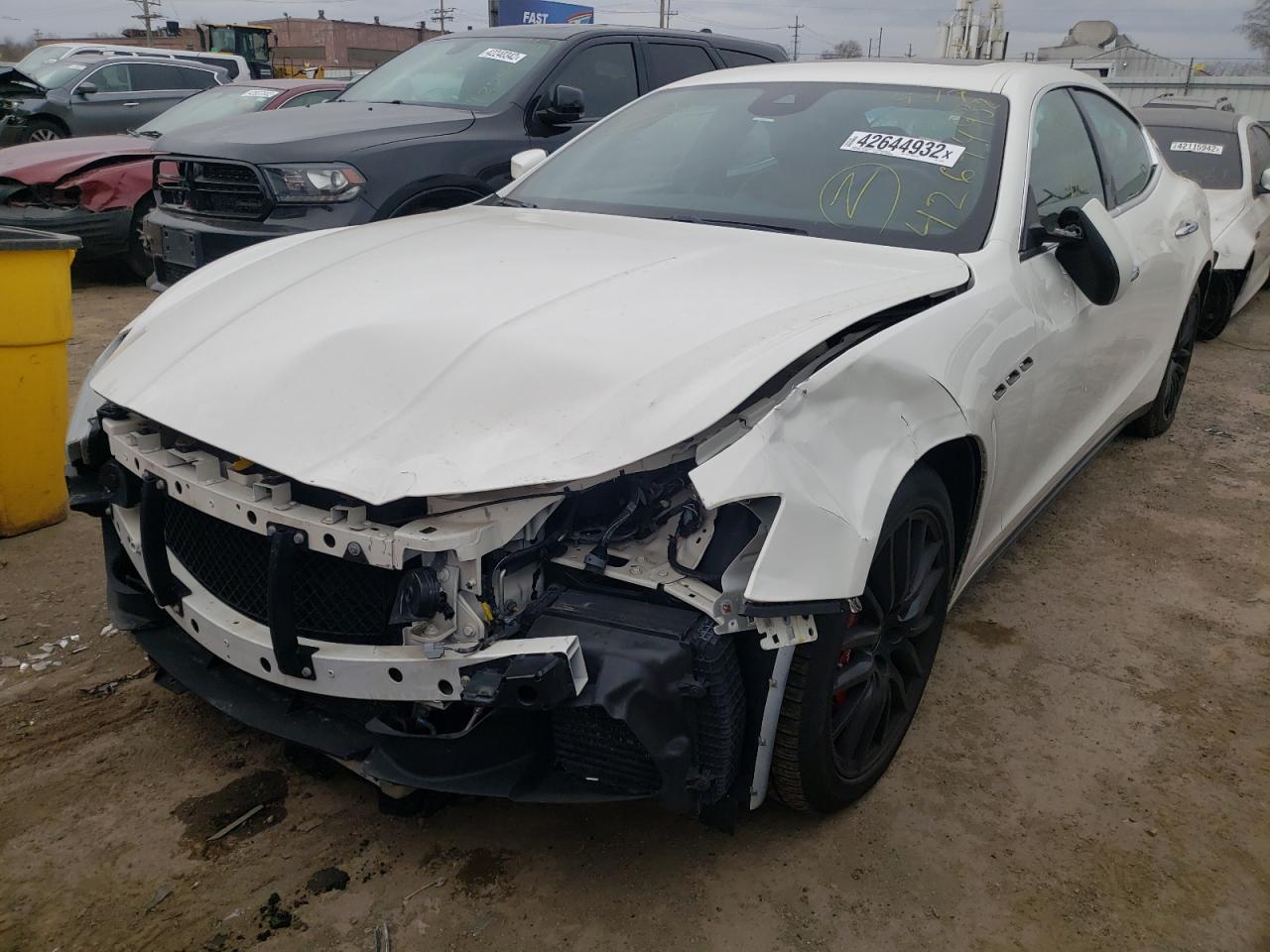 Photo 2 from auction – 2017 MASERATI GHIBLI S with VIN ZAM57RTAXH1237140