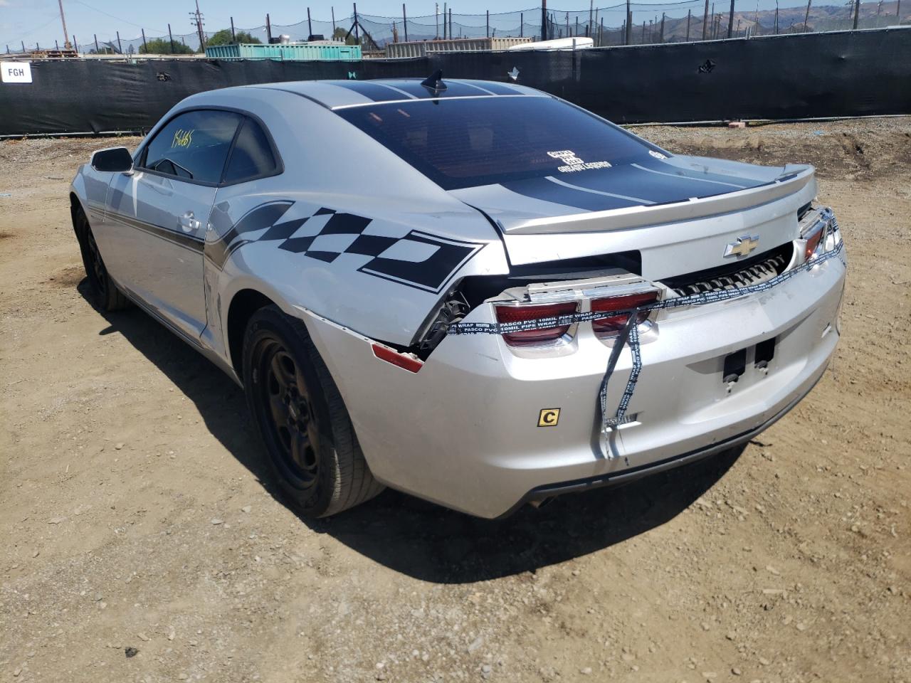 Photo 3 from auction – 2012 CHEVROLET CAMARO LS with VIN 2G1FA1E35C9123960