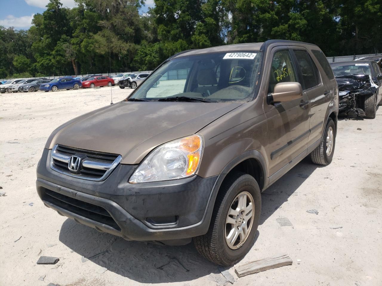 Photo 2 from auction – 2004 HONDA CR-V EX with VIN SHSRD78814U245078