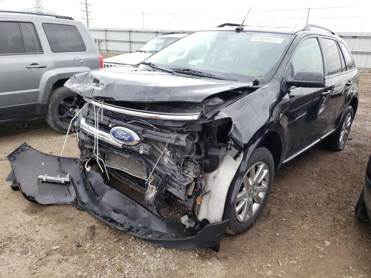 Photo 2 from auction – 2014 FORD EDGE SEL with VIN 2FMDK3JC9EBB17549