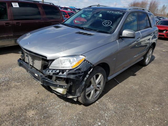 Photo 2 from auction – 2012 MERCEDES-BENZ ML 350 BLU with VIN 4JGDA2EB4CA057865