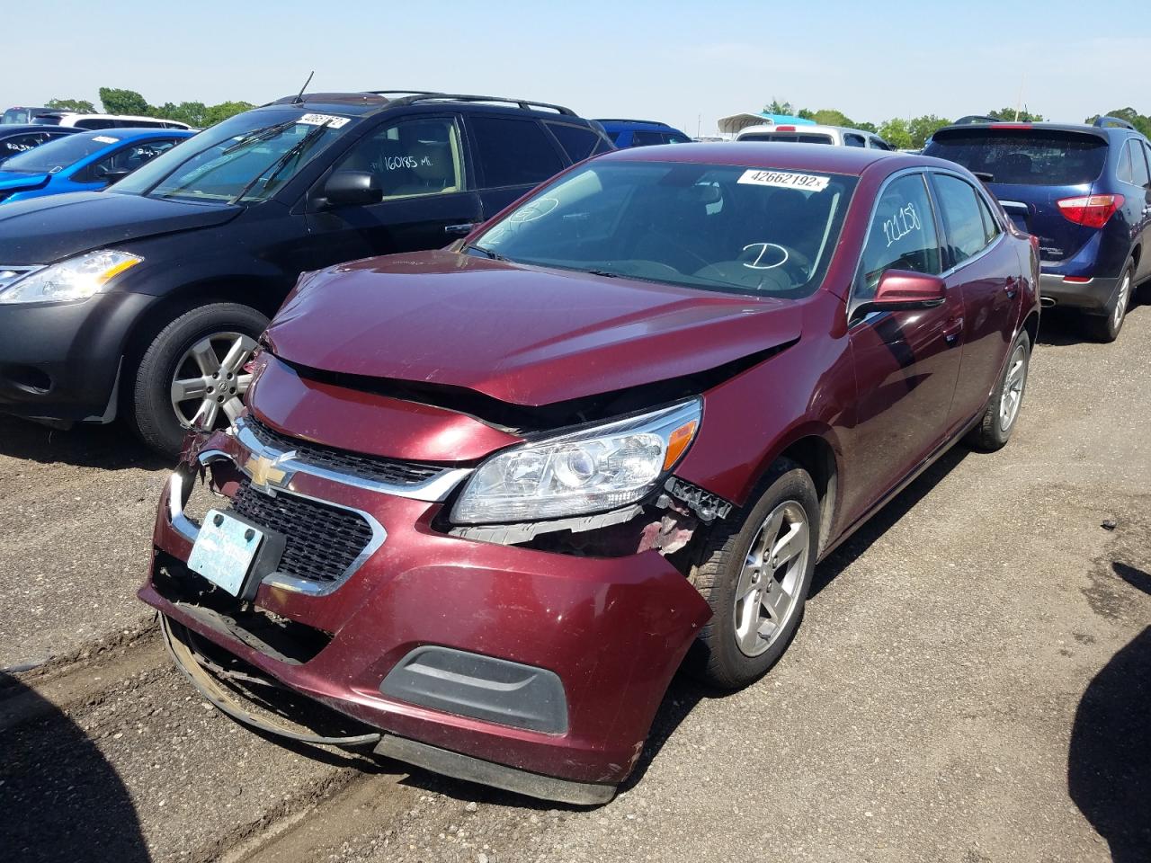 Photo 2 from auction – 2016 CHEVROLET MALIBU LIM with VIN 1G11C5SA6GF152184