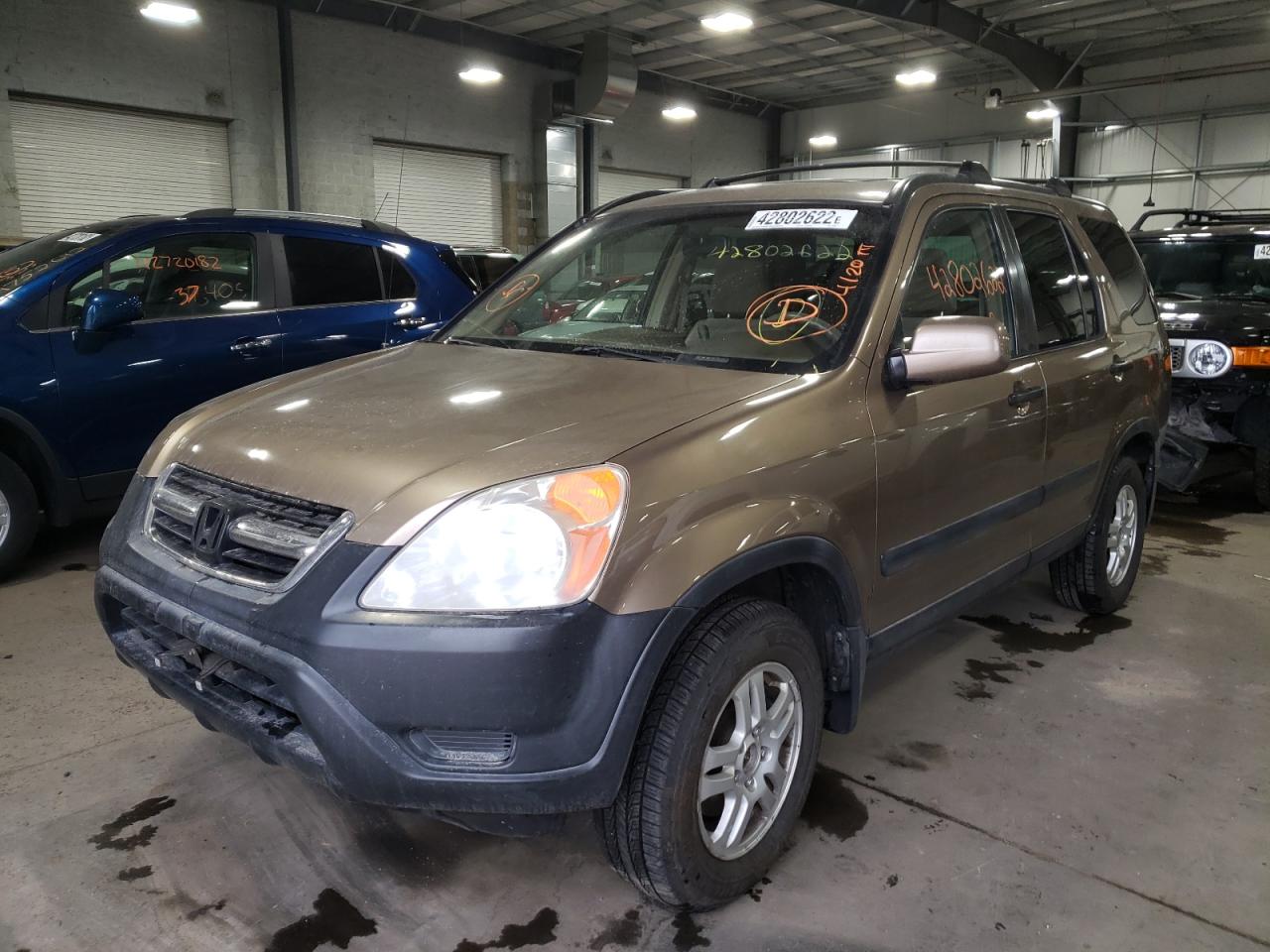 Photo 2 from auction – 2003 HONDA CR-V EX with VIN SHSRD78873U155884