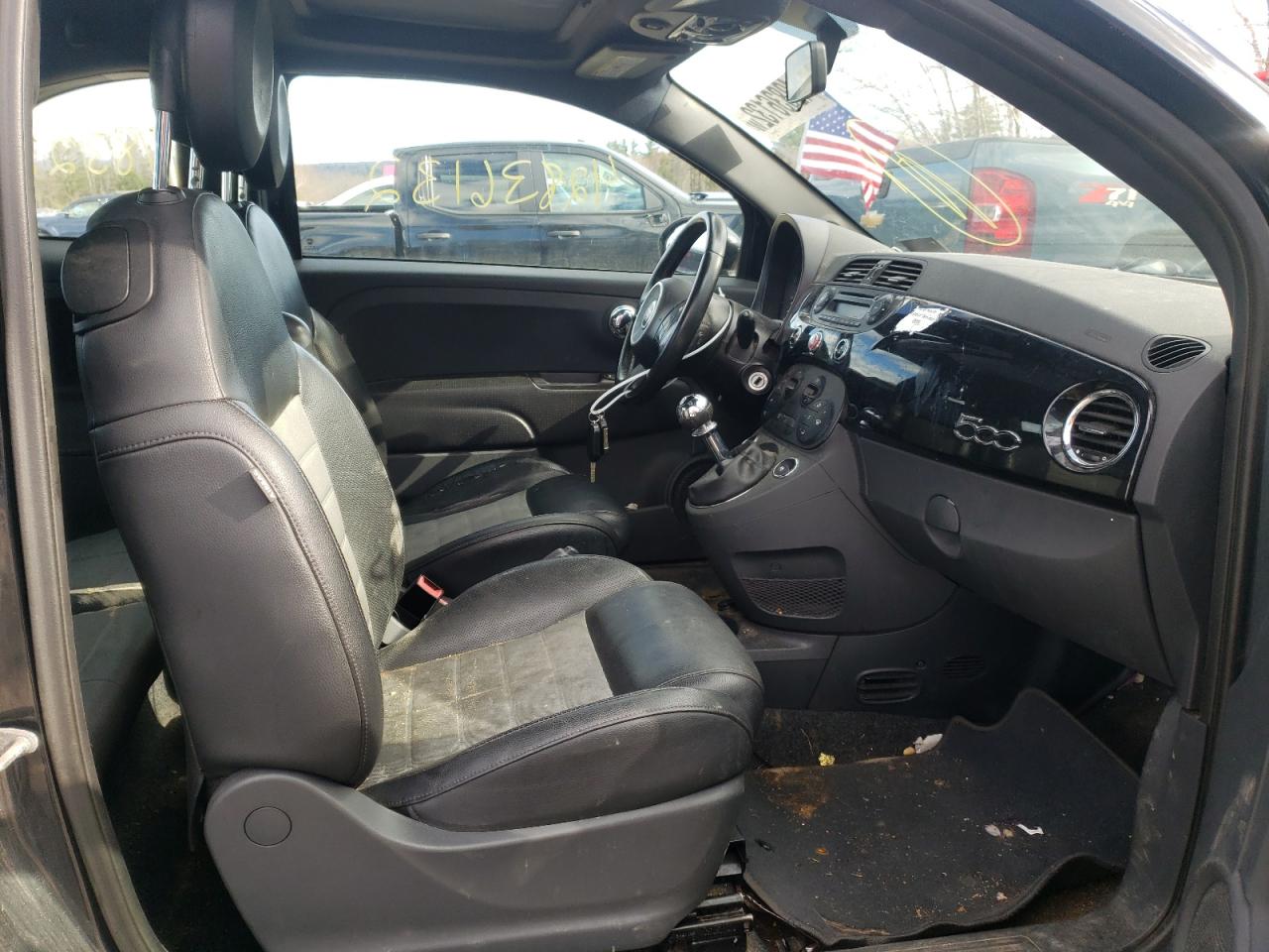 Photo 5 from auction – 2012 FIAT 500 SPORT with VIN 3C3CFFBR2CT140072