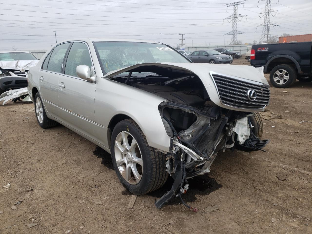 LEXUS LS 430 2003 with VIN JTHBN30F730108957 - Photo from auction
