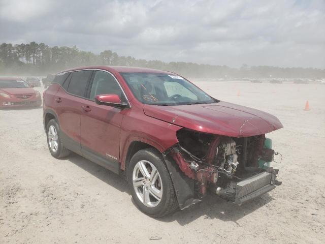 GMC TERRAIN SL 2018 with VIN 3GKALMEX7JL253513 - Photo from auction