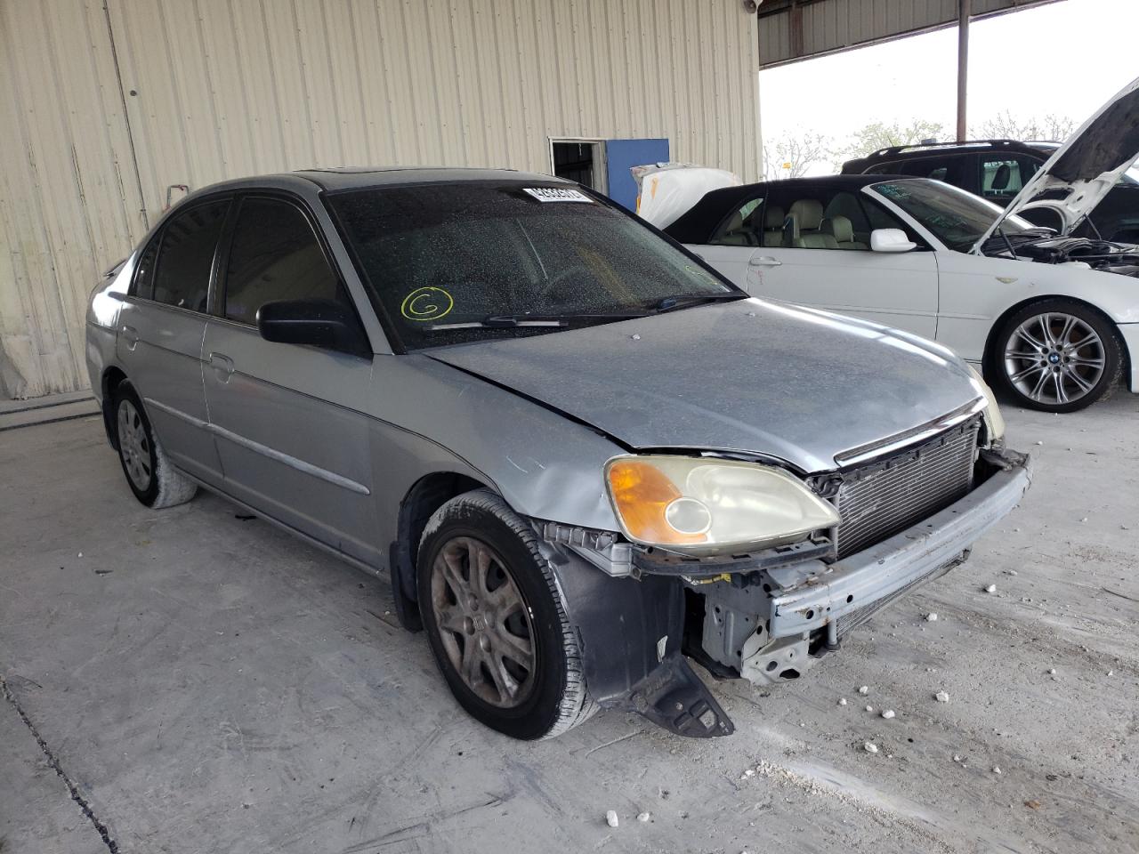 HONDA CIVIC EX 2003 with VIN 2HGES26873H507052 - Photo from auction