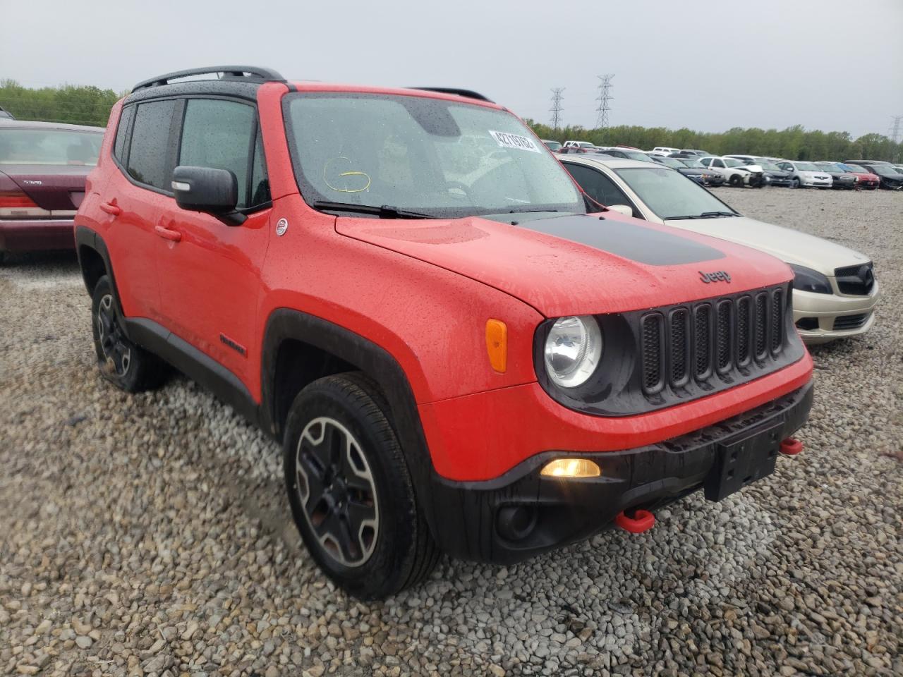 Photo 1 from auction – 2017 JEEP RENEGADE T with VIN ZACCJBCB1HPF27747