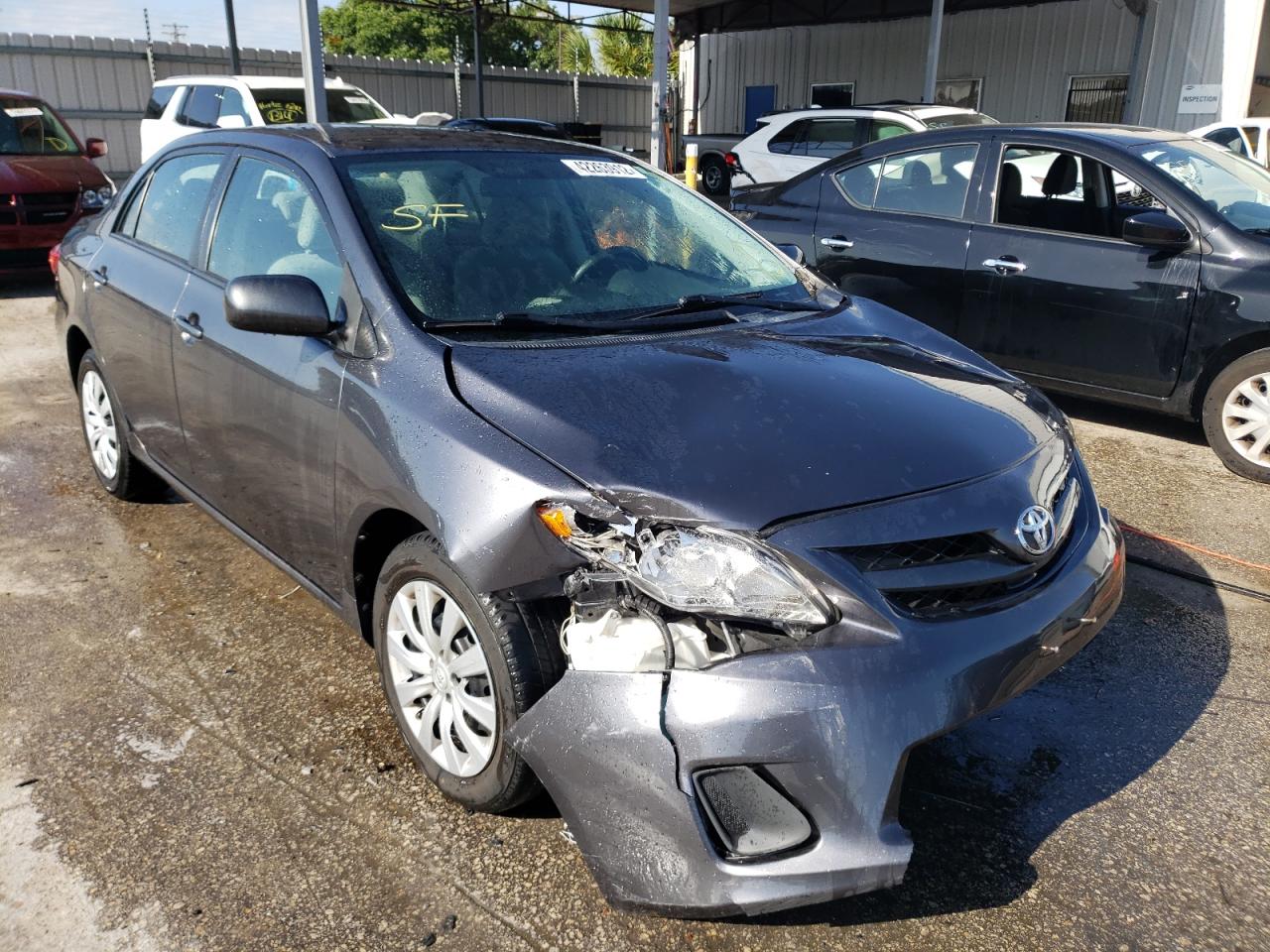 TOYOTA COROLLA 2012 with VIN 2T1BU4EE9CC789705 - Photo from auction