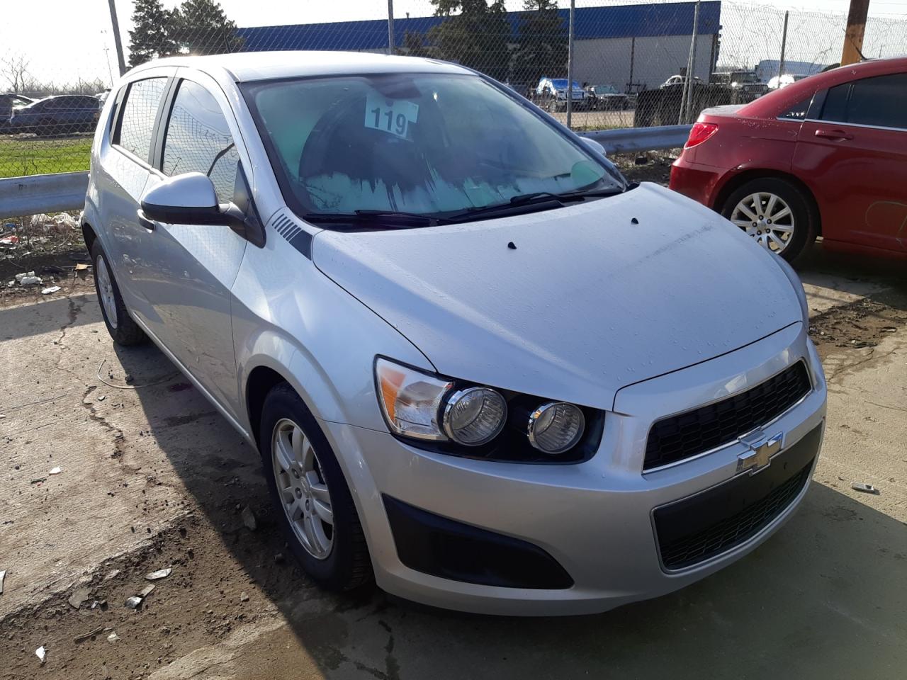 Фото 1 с аукциона – 2012 CHEVROLET SONIC LS с VIN 1G1JB6SH1C4199067