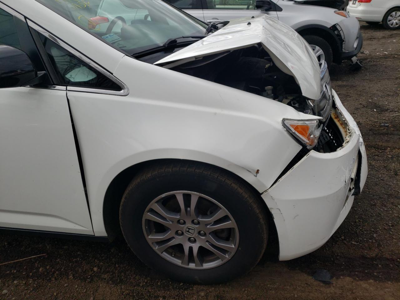 Photo 9 from auction – 2012 HONDA ODYSSEY EX with VIN 5FNRL5H69CB047196