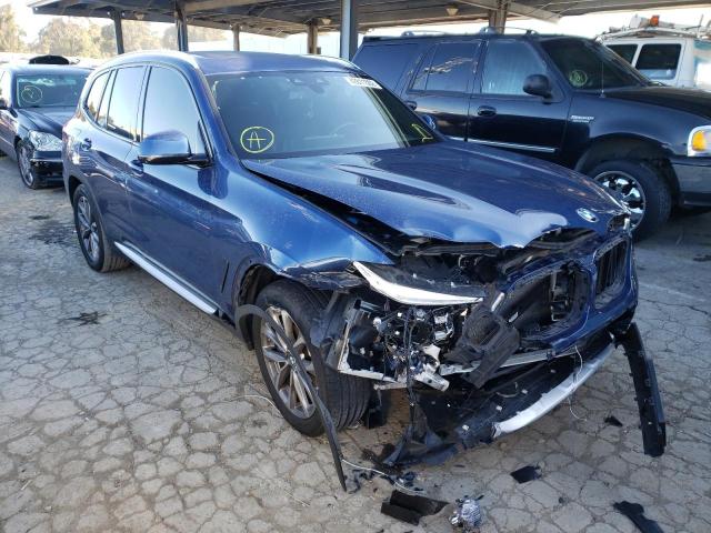 BMW X3 XDRIVE3 2019 with VIN 5UXTR9C57KLP88807 - Photo from auction